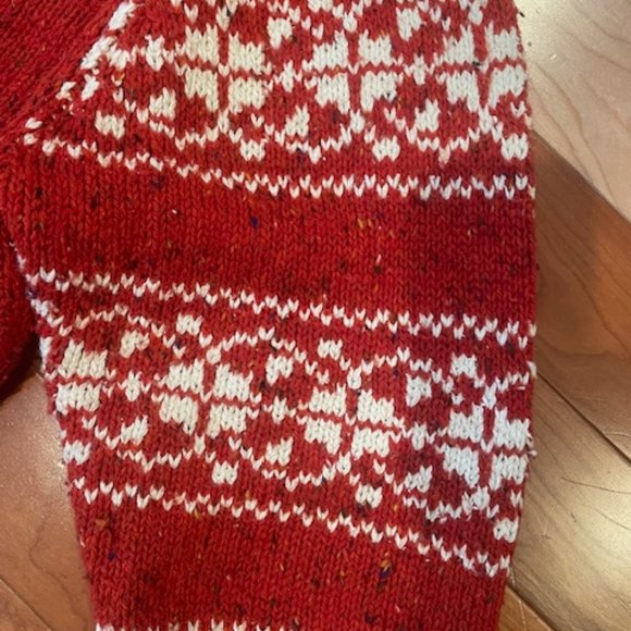 Vintage Chimney Ridge II Fair Isle Knit Turtleneck Sweater - Womens 2XL - Picture 4 of 6